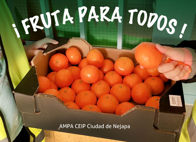 Programa Fruta Escolar CEIP Ciudad de Nejapa